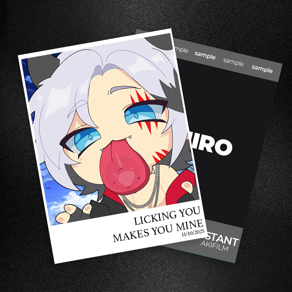 Polaroid Recovered - "The Lick"